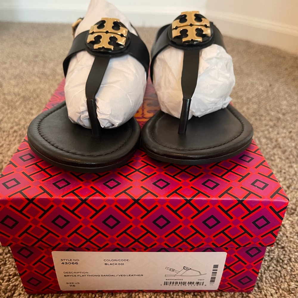 Tory Burch Bryce Flat Thong Sandals